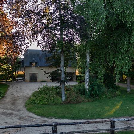 Charmante chaumière romantique avec piscine chauffée Bieville-en-Auge Esterno foto