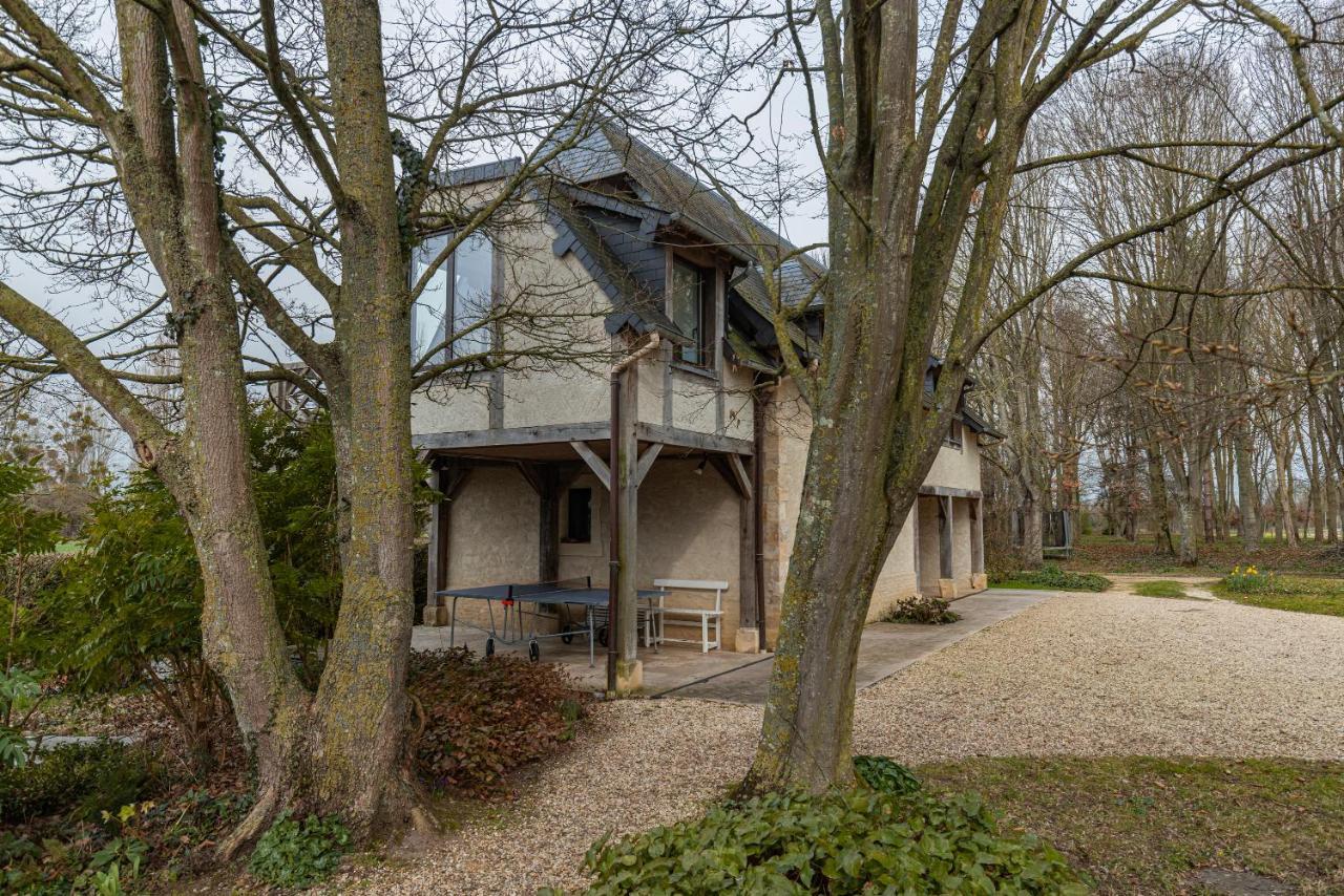 Charmante chaumière romantique avec piscine chauffée Bieville-en-Auge Esterno foto