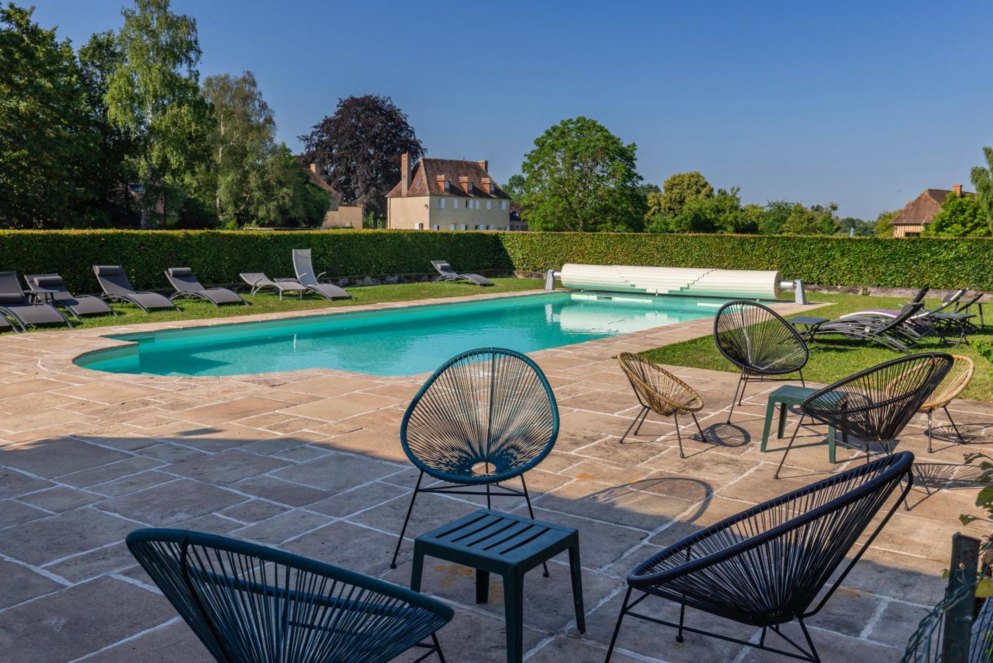 Charmante chaumière romantique avec piscine chauffée Bieville-en-Auge Esterno foto