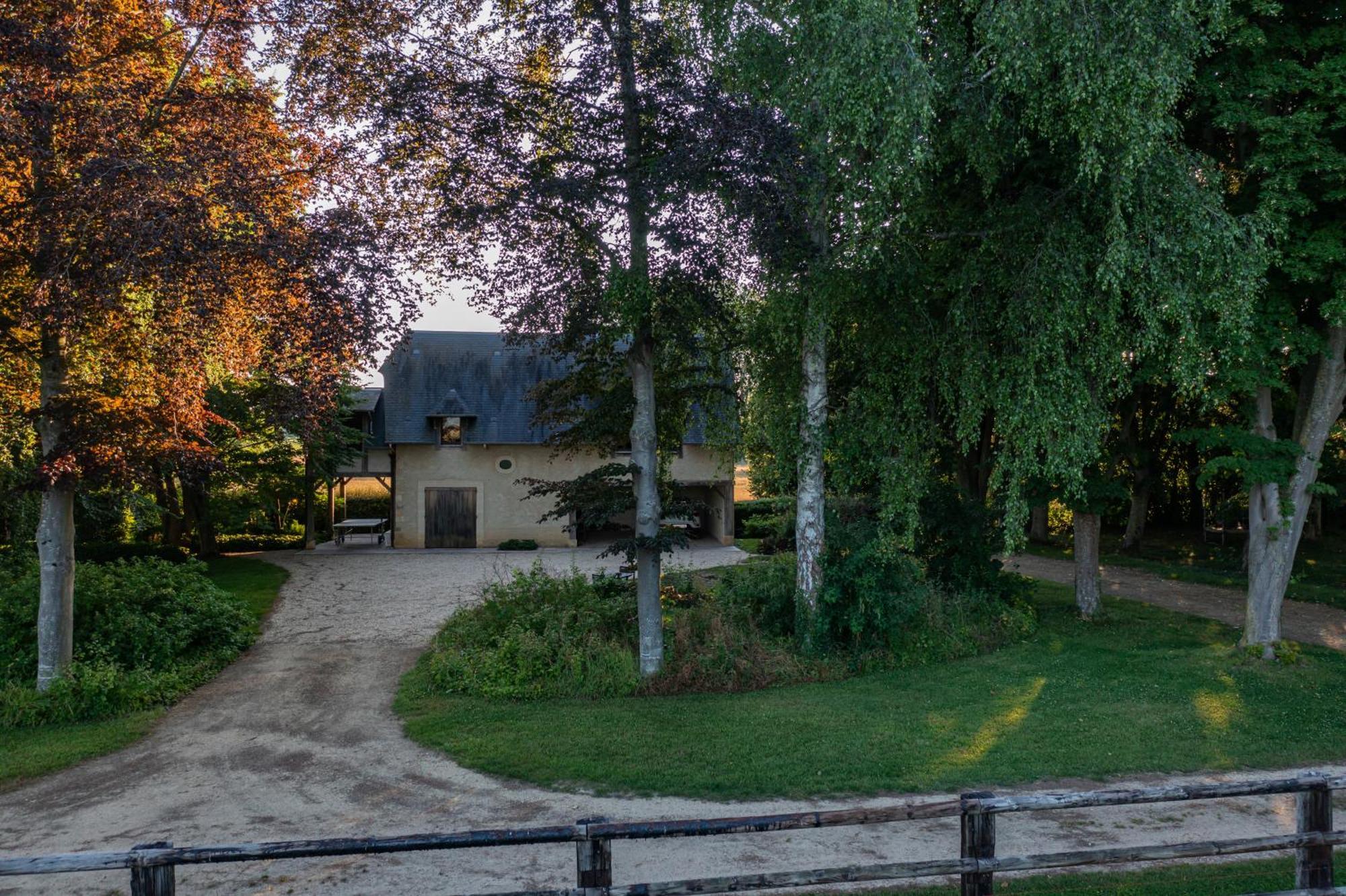 Charmante chaumière romantique avec piscine chauffée Bieville-en-Auge Esterno foto